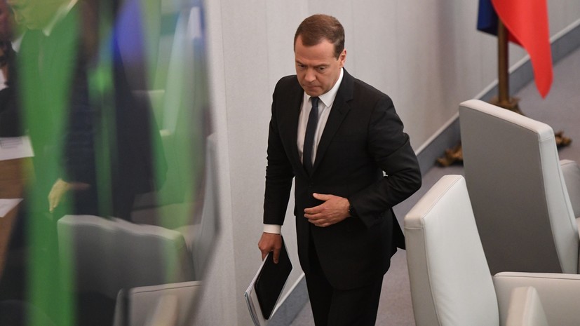 Медведев, говоря о работе правительства, процитировал Чехова