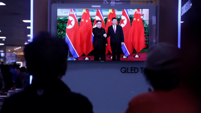 Си Цзиньпин и Ким Чен Ын встретились в китайском Даляне