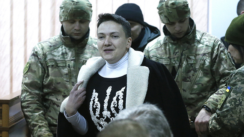 Савченко потребовала разрешить ей посещать заседания Рады