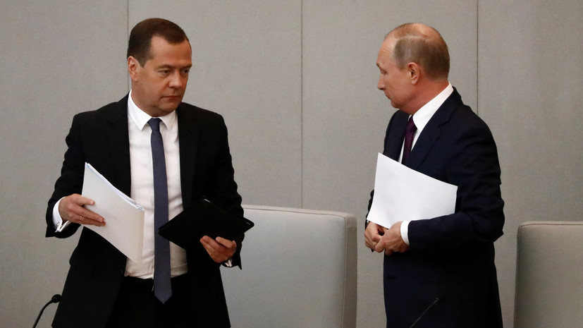 Путин подписал указ о назначении Медведева председателем правительства