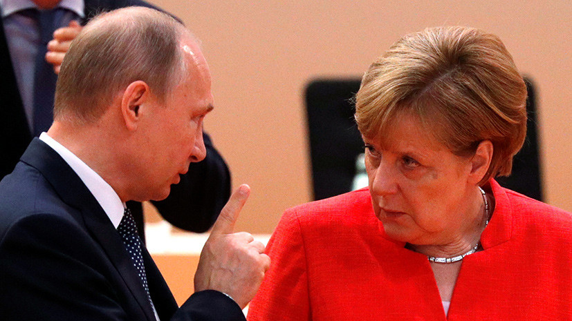 Путин и Меркель обсудят сотрудничество России и Украины по газу