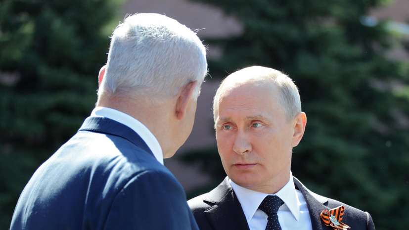 Путин предложил Нетаньяху обсудить острую ситуацию на Ближнем Востоке