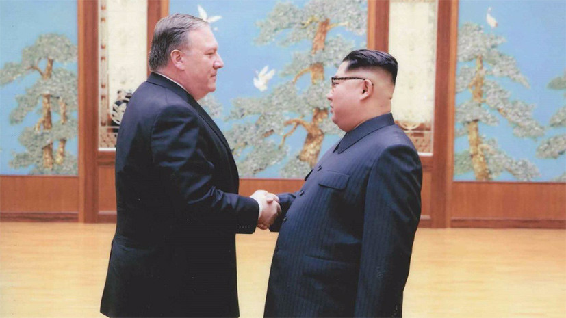 Помпео заявил о продуктивной встрече с Ким Чен Ыном