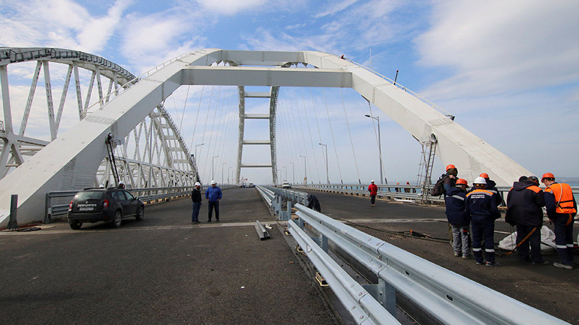 Движение над водой: Путин примет участие в открытии Крымского моста