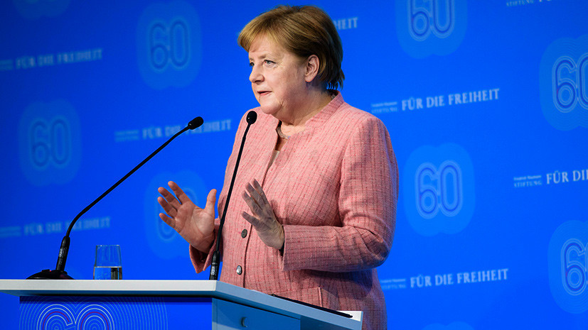 Меркель заявила, что Европа больше не может полагаться на США