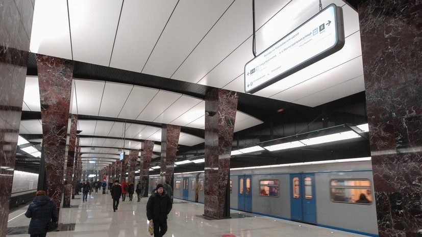 Три участка Большой кольцевой линии будут запущены в Москве до 2020 года