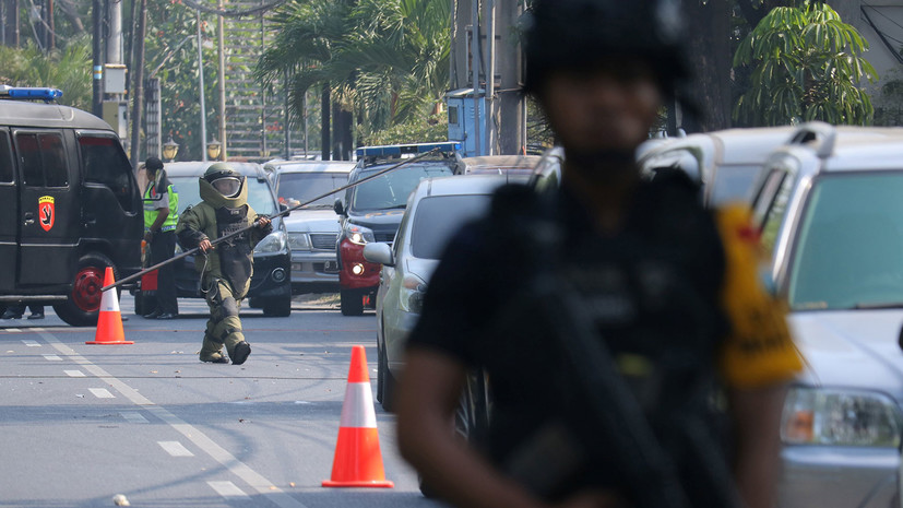 ИГ взяло на себя ответственность за взрывы в церквях Индонезии