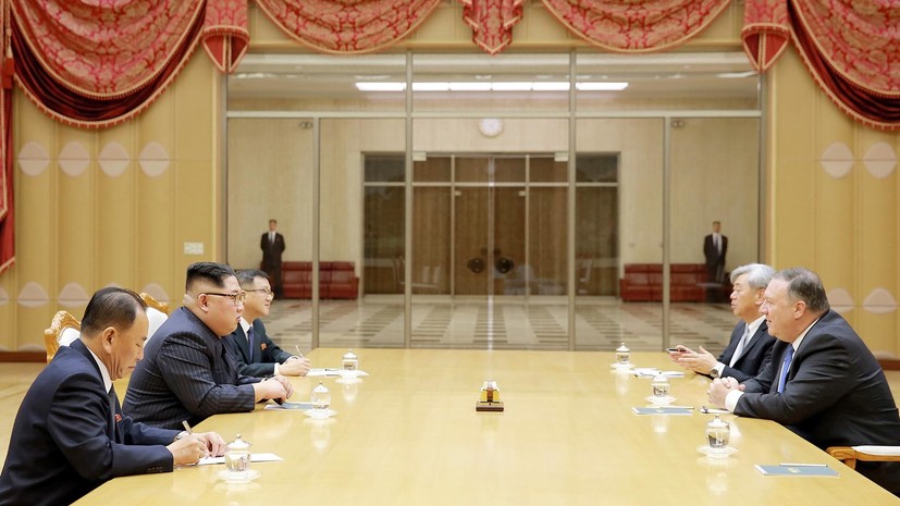 Помпео отметил профессионализм Ким Чен Ына при ведении переговоров