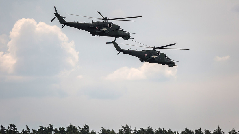 В Польше начались воздушные учения НАТО