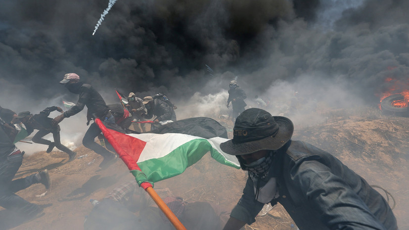 Аббас объявил трёхдневный траур по погибшим при столкновениях в секторе Газа