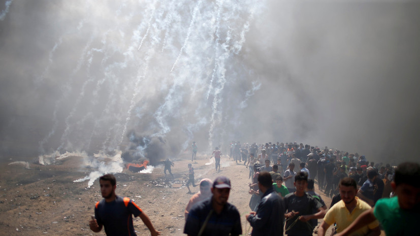 В Кремле выразили обеспокоенность гибелью десятков палестинцев в секторе Газа