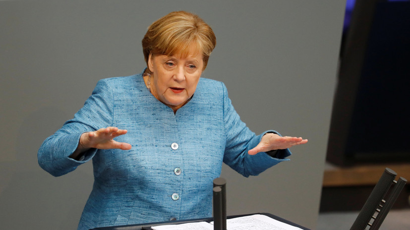 Меркель назвала неправильным выход США из ядерной сделки с Ираном