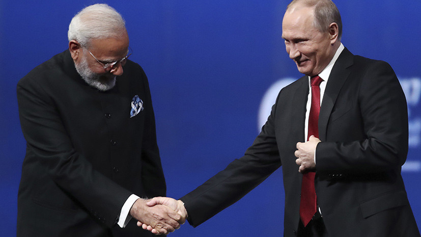 Путин встретится с премьером Индии и президентом Болгарии