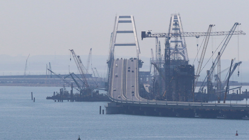 Министерство инфраструктуры Украины оценило убытки страны из-за Крымского моста