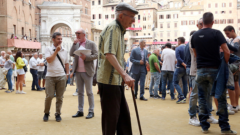 Институт статистики рассказал об ускоренных темпах старения населения Италии