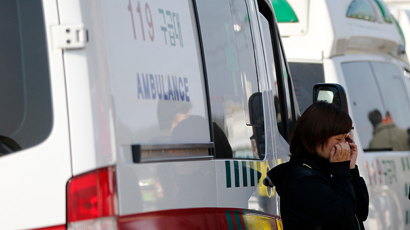 При утечке газообразного хлора на заводе в Южной Корее пострадали 13 человек