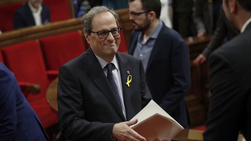 Ким Торра вступил в должность главы Каталонии