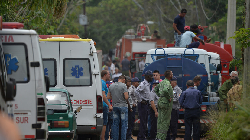 СМИ сообщили о выживших при крушении Boeing 737 на Кубе