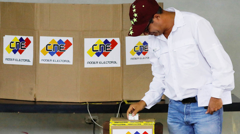 Основной соперник Мадуро проголосовал на выборах главы государства в Венесуэле