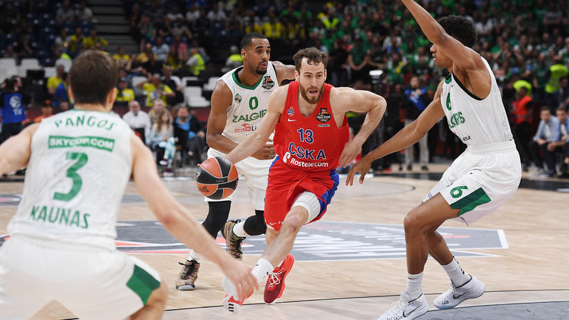 ЦСКА проиграл «Жальгирису» в матче за третье место баскетбольной Евролиги