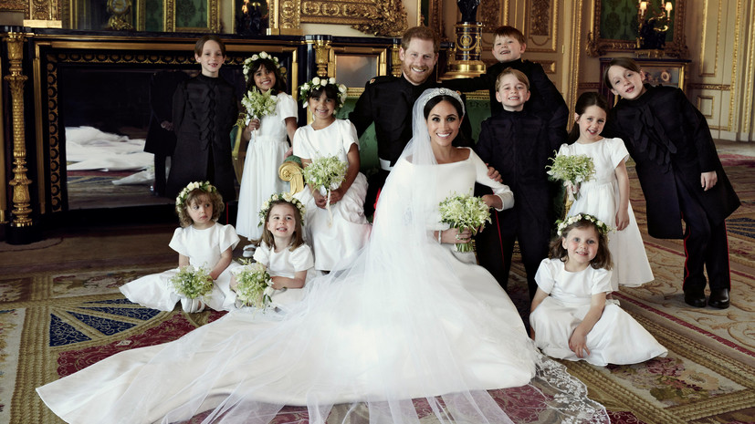 Опубликованы официальные фотографии со свадьбы принца Гарри и Меган Маркл