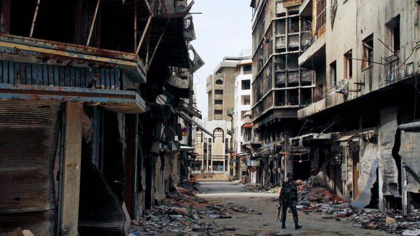 «Продолжают пособничать террористам»: в сирийском Хомсе нашли принадлежащие боевикам склады оружия из стран НАТО