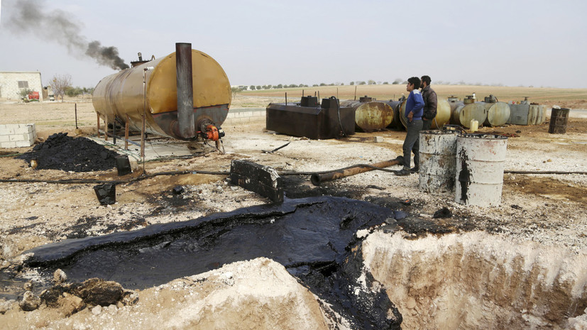 В МИД Сирии заявили о намеренной бомбардировке нефтяных скважин коалицией