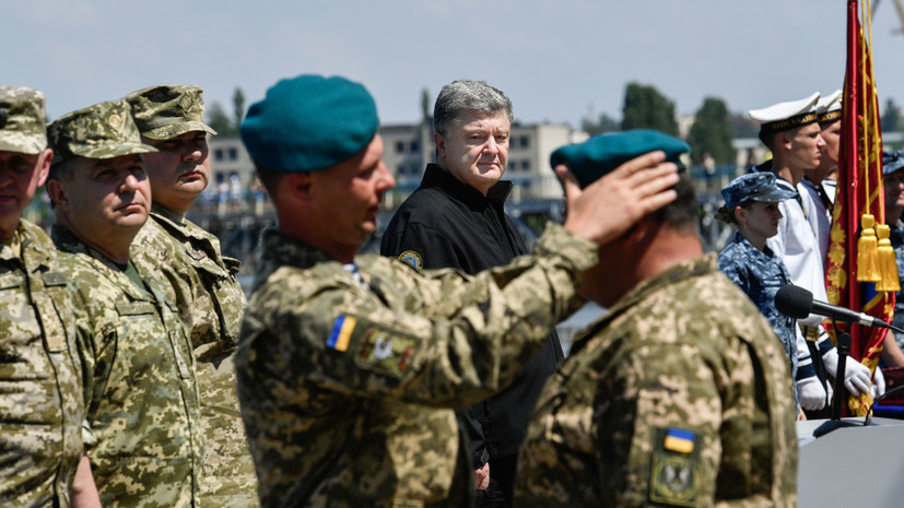 В ВМС Украины объяснили отказ морпехов одного из батальонов сменить береты