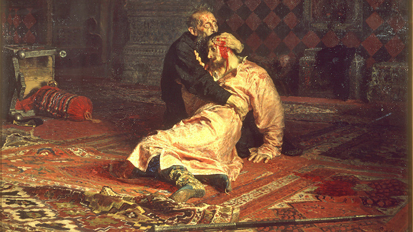 Вандал нанёс серьёзные повреждения картине «Иван Грозный и сын его Иван»