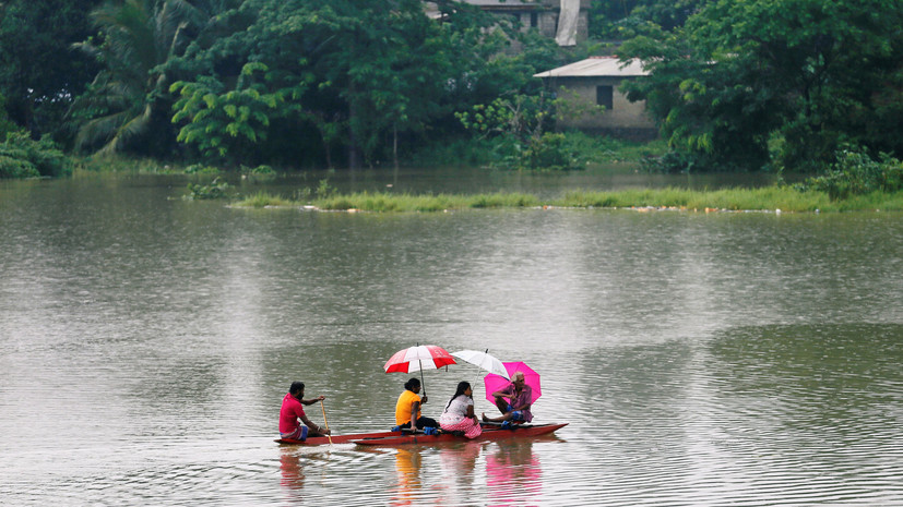 Не менее 19 человек погибли в результате сильных дождей на Шри-Ланке