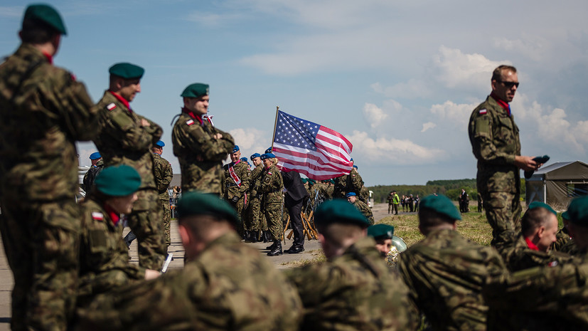 Песков прокомментировал сообщения о готовности Польши разместить у себя военную базу США