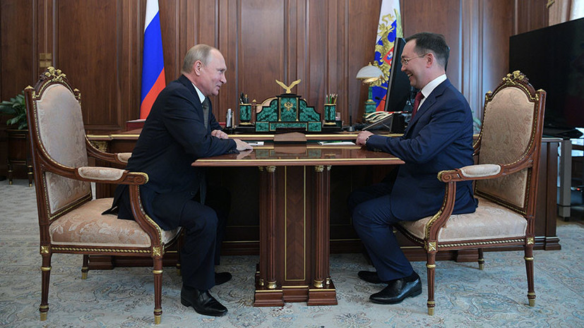 Путин назначил Айсена Николаева и. о. главы Якутии