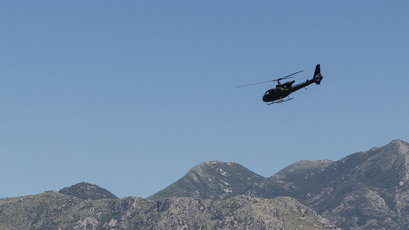 СМИ: В Республике Сербской разбился вертолёт
