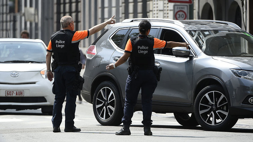 Двое полицейских убиты в ходе перестрелки в Льеже
