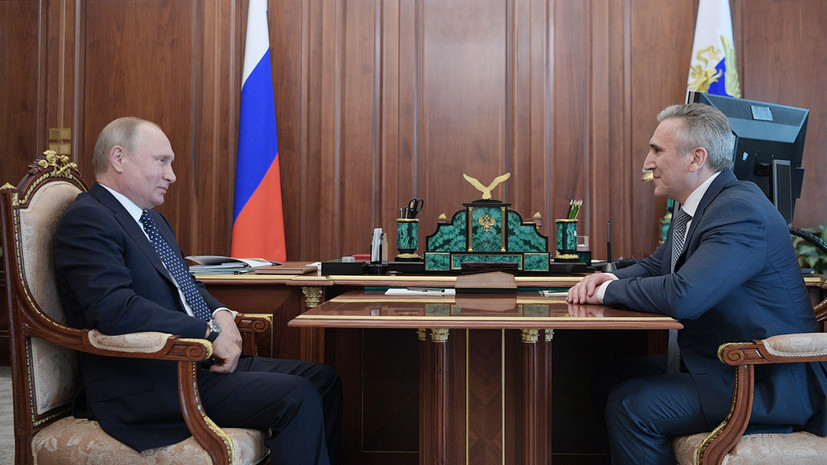Путин назначил врио губернатора Тюменской области Александра Моора