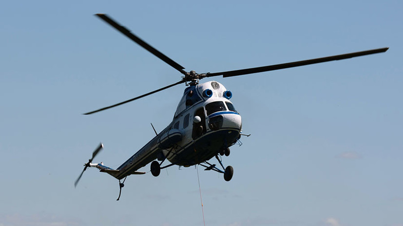 Найден пропавший в Забайкалье вертолёт Ми-2