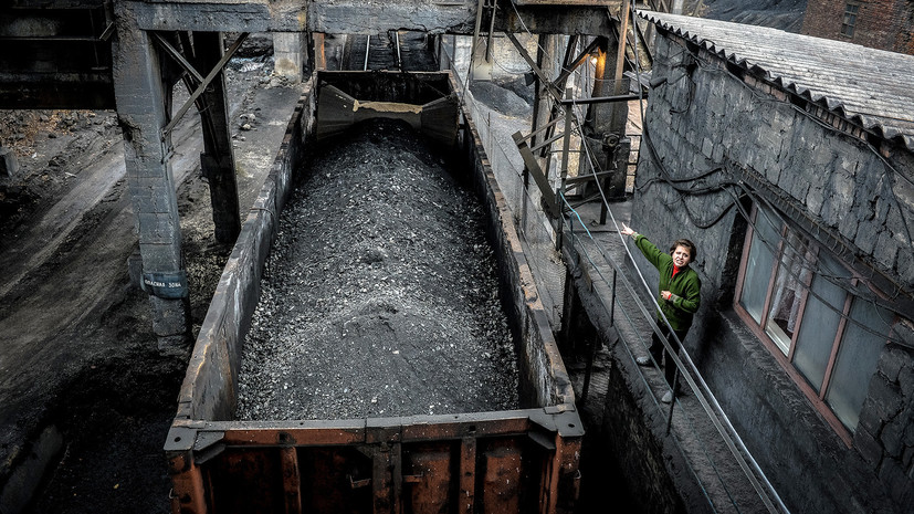 На Украине на четверть увеличилось потребление угля