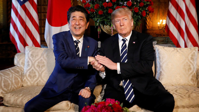 Трамп встретится с Абэ 7 июня