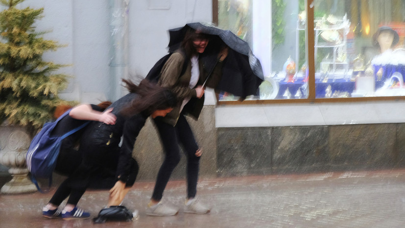МЧС предупредило о шквалистом ветре в Москве в ближайшие часы