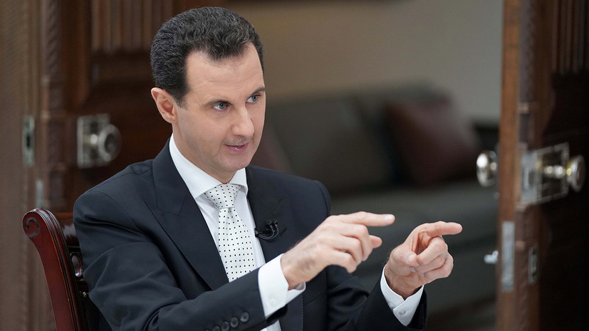 Асад заявил, что США должны уйти из Сирии