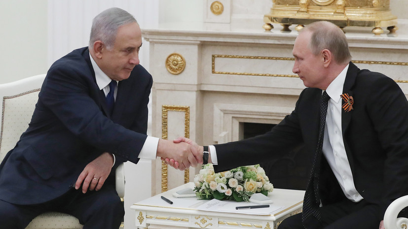 Путин обсудил с Нетаньяху ситуацию в Сирии