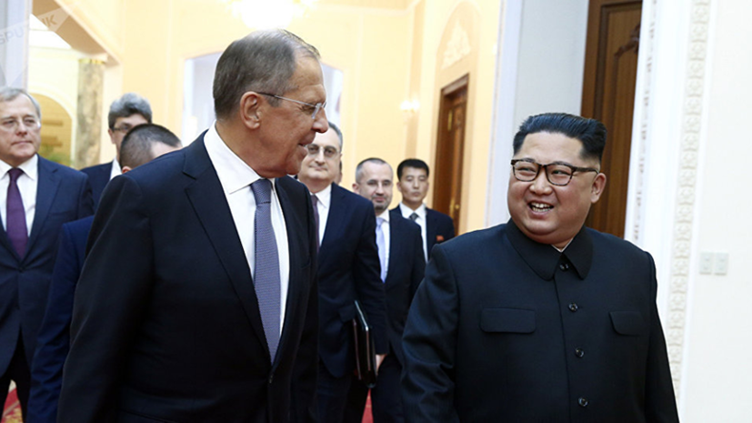 Корреспондент RT рассказал подробности встречи Лаврова и Ким Чен Ына