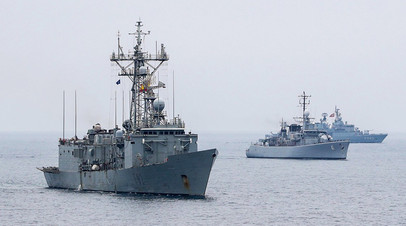 Корабли 2-й постоянной военно-морской группы альянса
