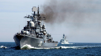 Флагман Балтийского флота — эсминец «Настойчивый»