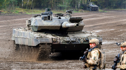 Немецкий танк Leopard 2 A7
