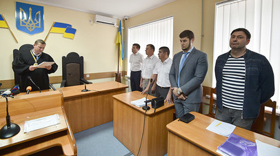 Кирилл Вышинский в зале суда 