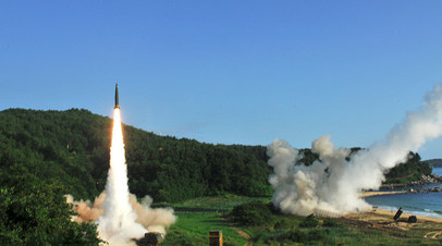 Ракетные испытания в КНДР, июль 2017 года
