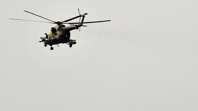 Вертолёт Ми-8 совершил аварийную посадку в Омской области по техническим причинам