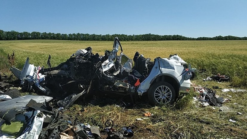 В Ростовской области в ДТП с тремя автомобилями погибли трое детей