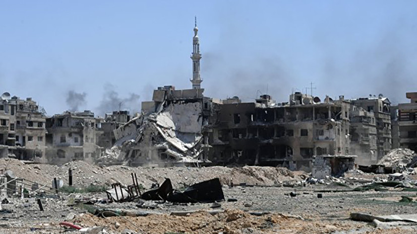 СМИ: В Сирии при обстреле со стороны коалиции погибли восемь человек